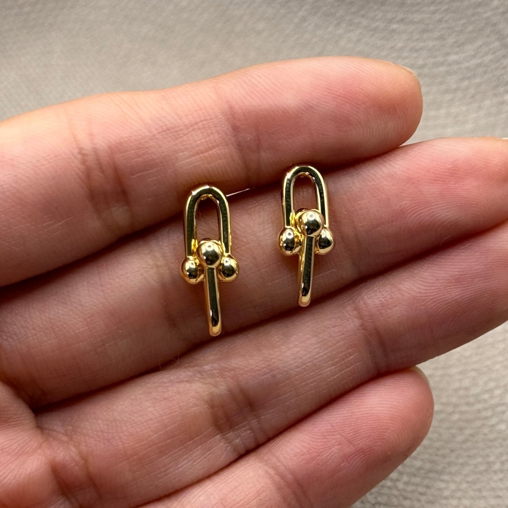 MINI LINK EARRINGS