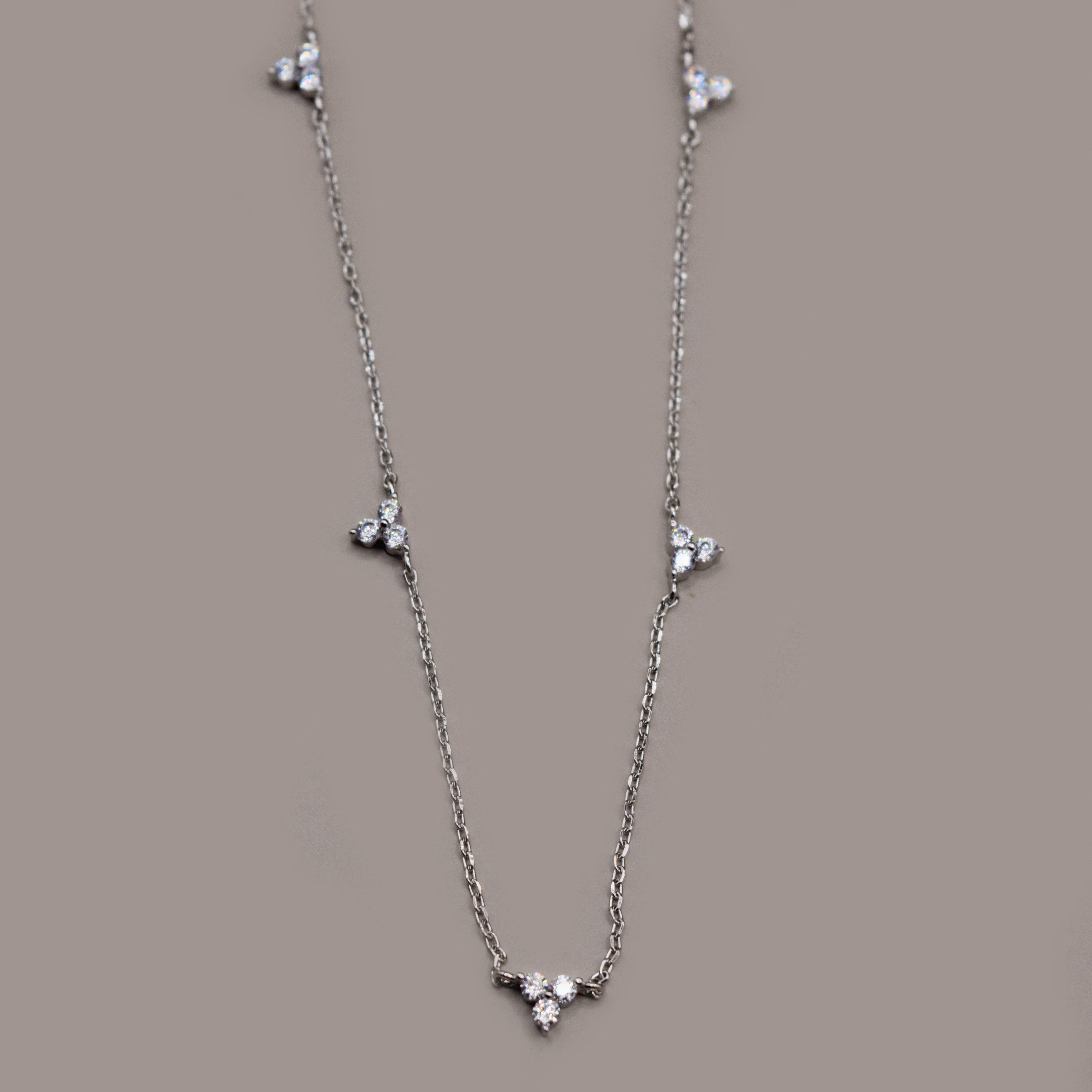 COLLIER VIGNE EN ARGENT