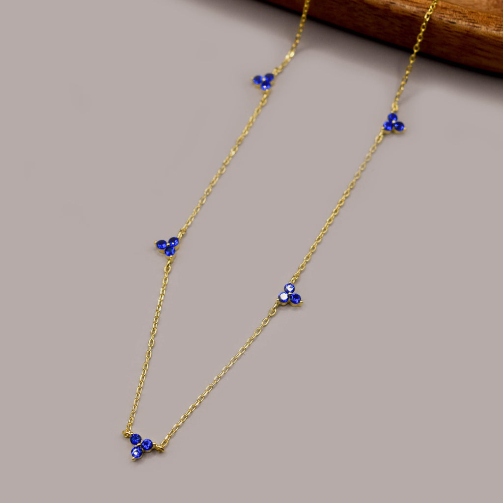 COLLIER BLEU VID