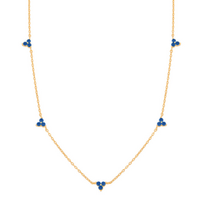  BLEU VID NECKLACE