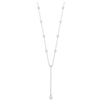 SILVER LONG NECKACE 925