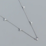 COLLIER VIGNE EN ARGENT