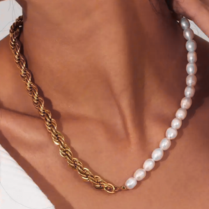 ROPE PEARL NECKLACE