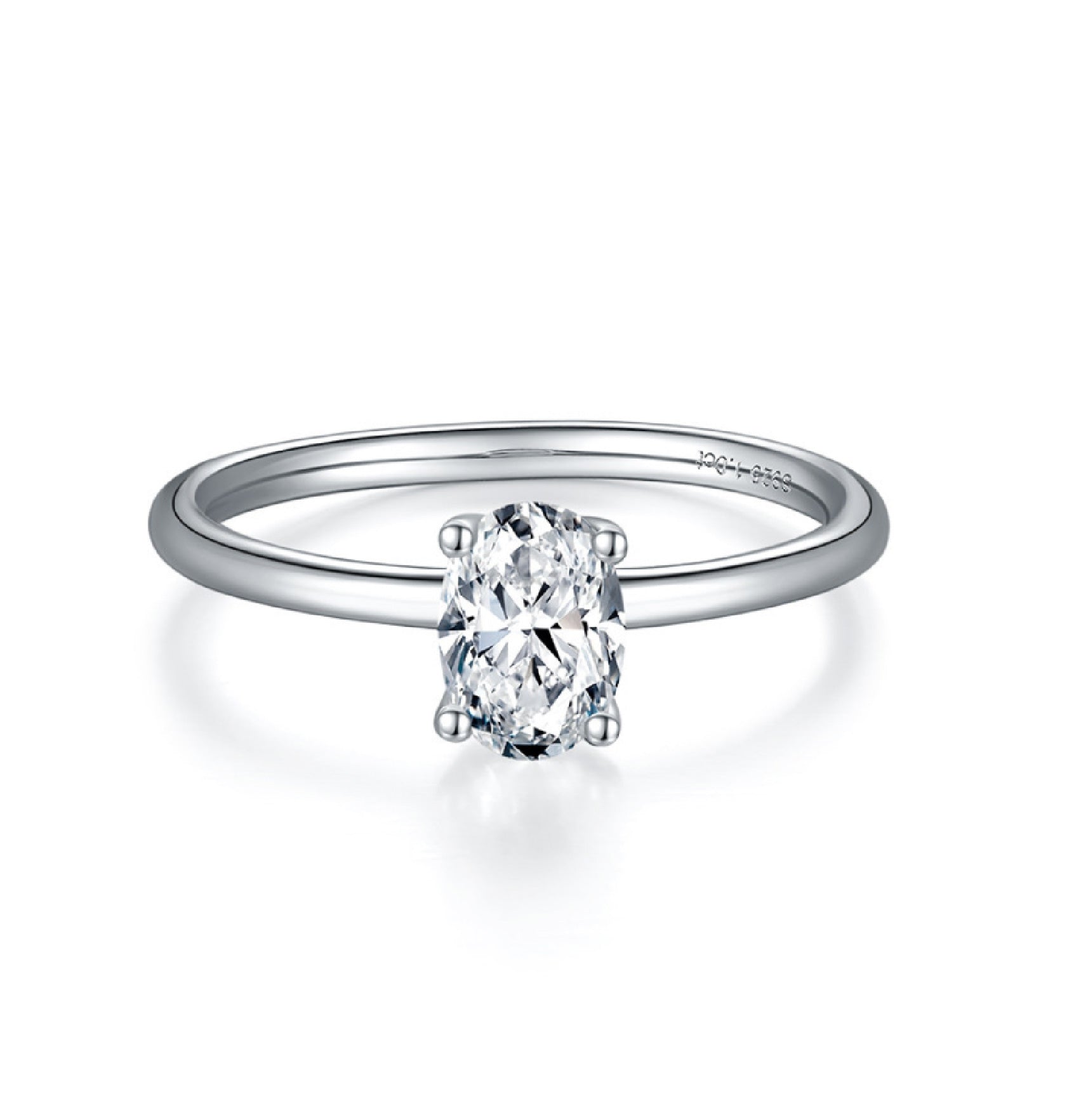 OVAL CUT RING 1CT