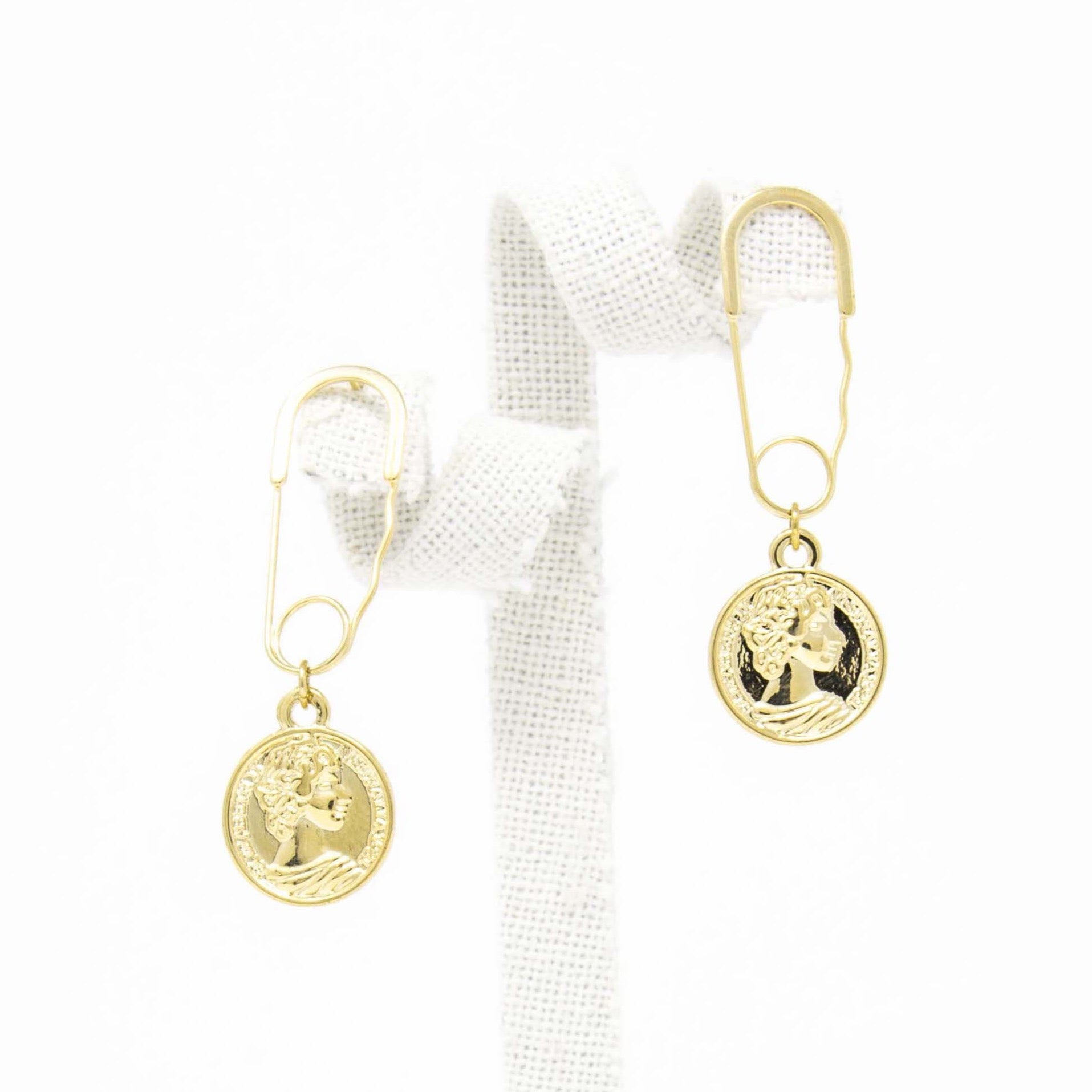 CLIP COIN EARRINGS