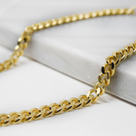 GOLD CURB CHAIN