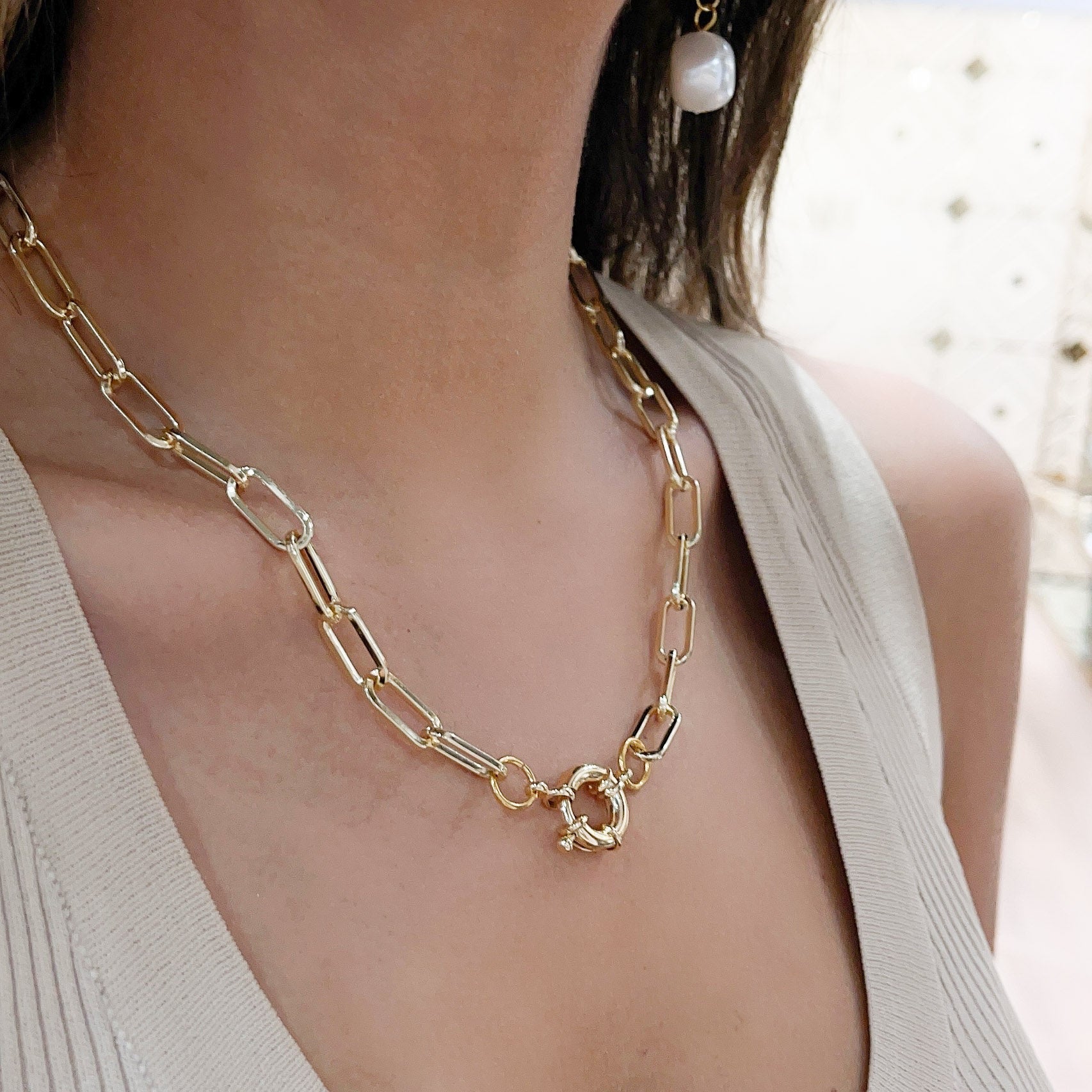 AVANT LINK CHAIN NECKLACE